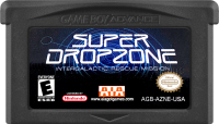 Super Dropzone: Intergalactic Rescue Mission PAL GameBoy Advance PAL box art